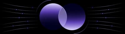 Voice AI glowing sphere illustration