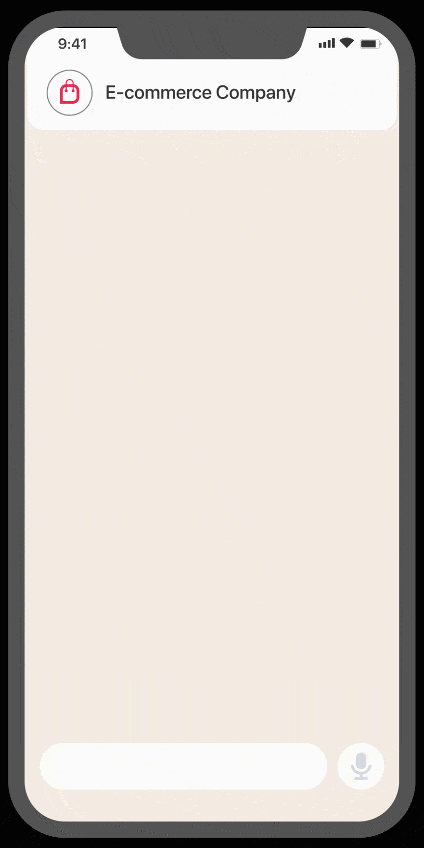 E-Commerce mobile demo