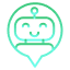 AI chatbot icon